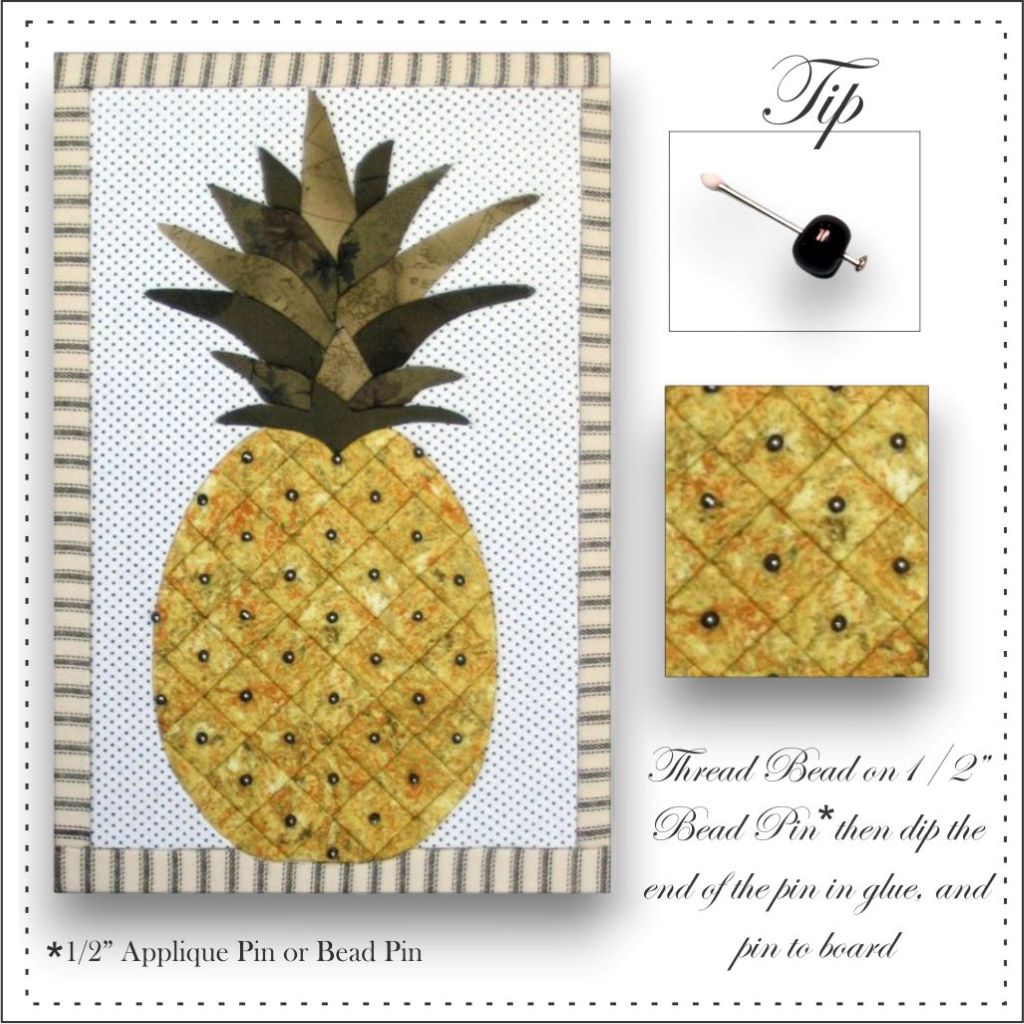 Pineapple Easy No Sew Quilt by Artsi2