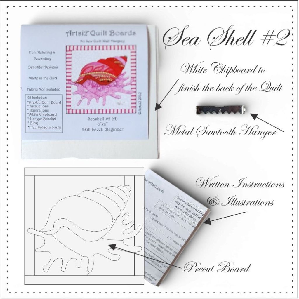 Sea Shell Craft Kit Value Pack - Beginner Friendly