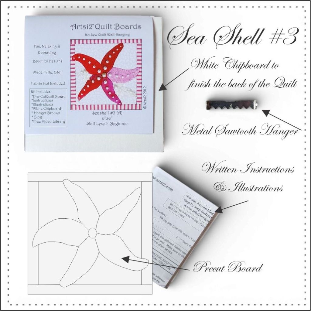 Sea Shell Craft Kit Value Pack - Beginner Friendly
