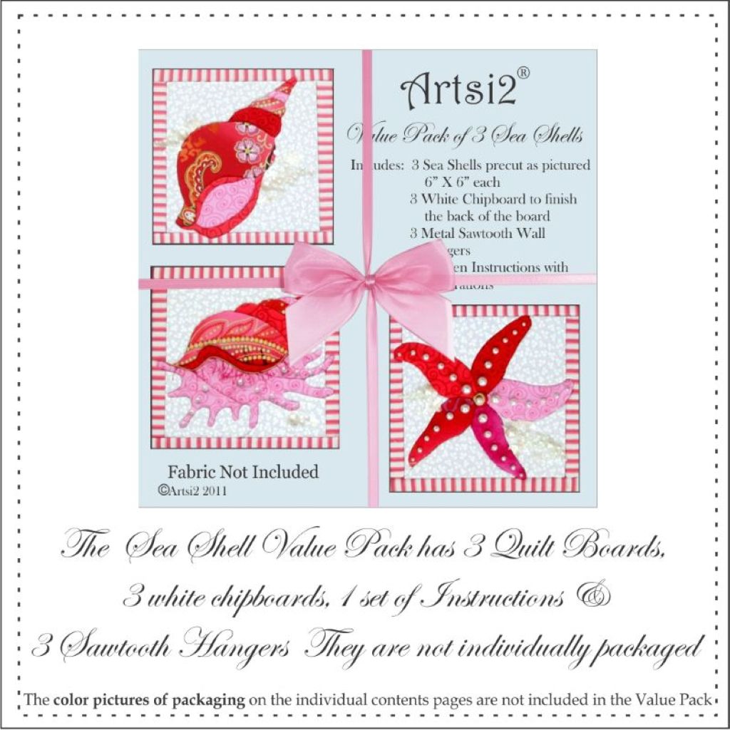 Sea Shell Craft Kit Value Pack - Beginner Friendly