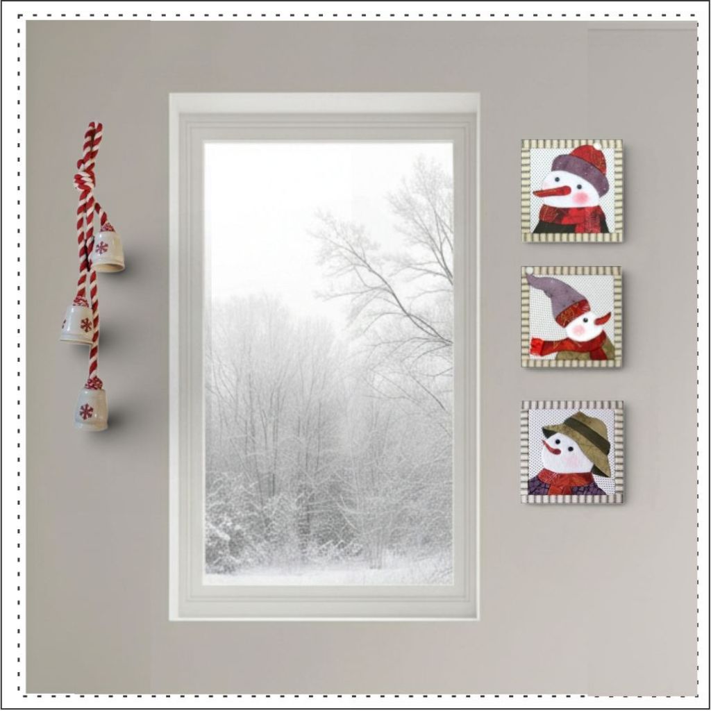 Snowmen DIY No Sew Quilts by Artsi2 Value Pack
