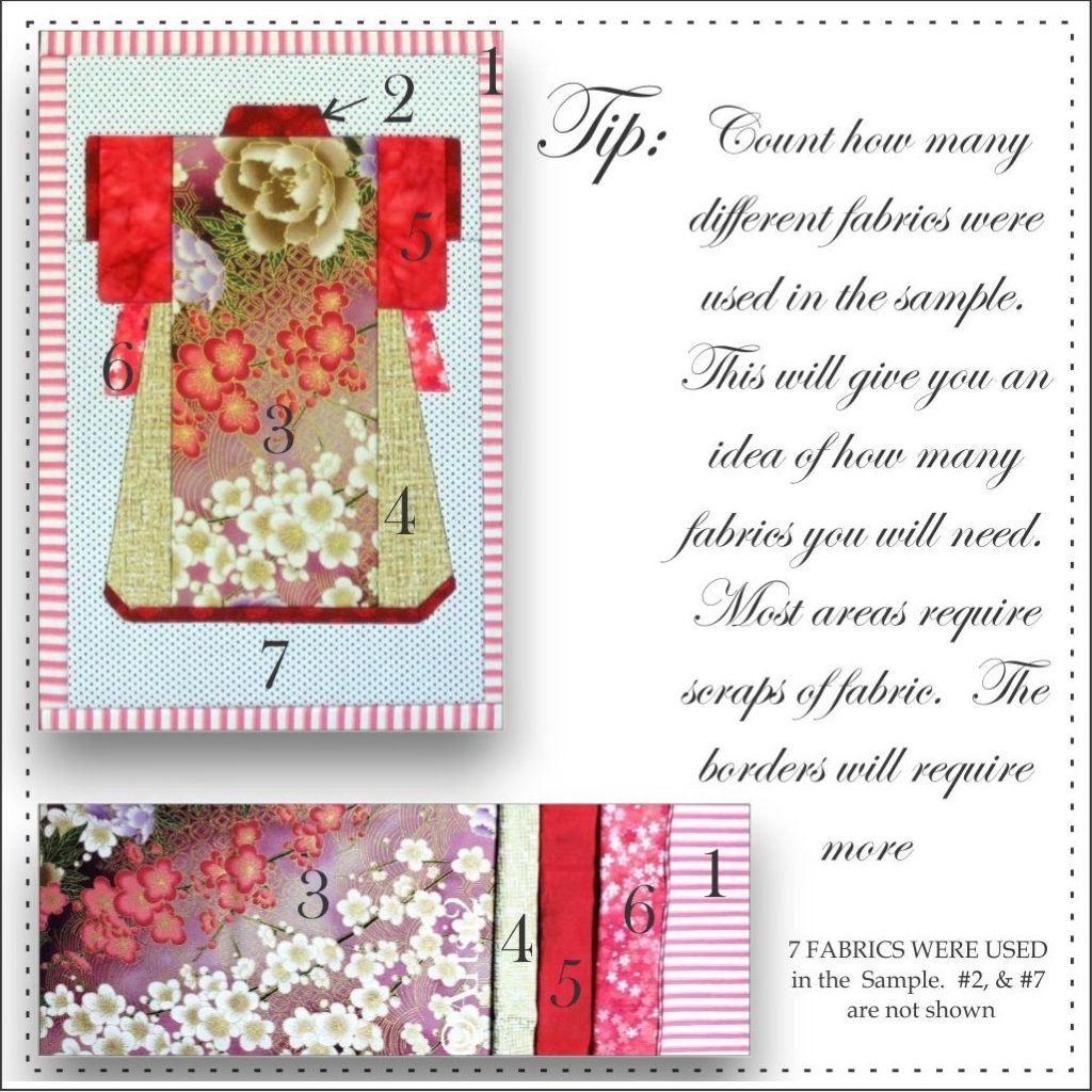 Kimono Quilt Easy DIY No Sew Quilt by Artsi2 9"X13.5"